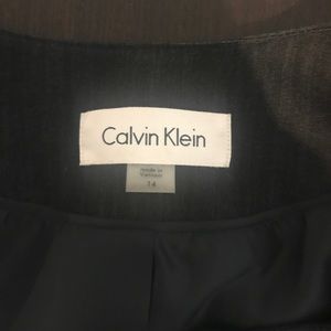 Calvin Klein dress and jacket
